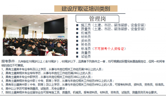 2022年云南省住建厅试验员、测量员报名培训考试须知